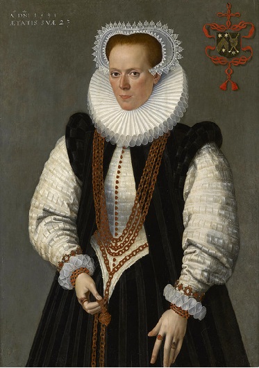 Marie De Huelstre wife of Willem Van Vyve 1591 by Frans Pourbus the Younger    Location TBD